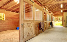 Morfa Bach stable construction leads